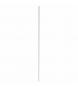 HOEKPROFIEL KUNSTSTOF 35X35MM WIT 260CM