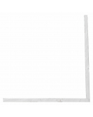 HOEKPROFIEL KUNSTSTOF 35X35MM WIT 260CM