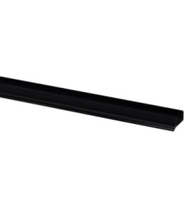 KEUKENPLINTPROF9.5X20X2600MM ZWART