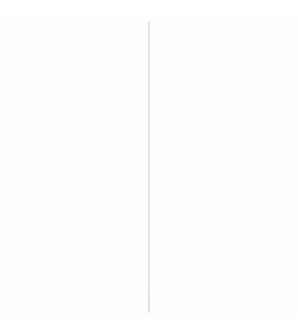 U-PROFIEL KUNSTSTOF 15X18MM WIT 260CM