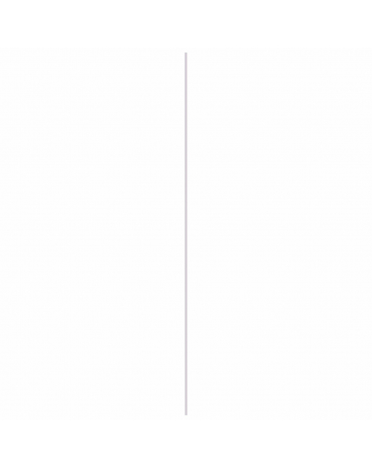 U-PROFIEL KUNSTSTOF 18X21MM WIT 260CM