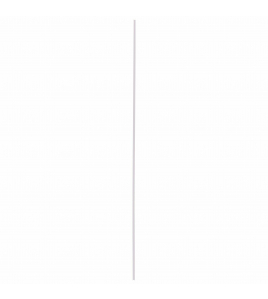 U-PROFIEL KUNSTSTOF 18X21MM WIT 260CM