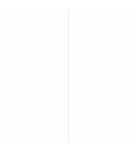 HOCKEYSTICKPROFIEL 8X21MM WIT 260CM