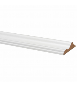 DECORLIJST MDF FOLIE 18X68MM WIT 260CM DECORLIJST MDF FOLIE 18X68MM WIT 260CM