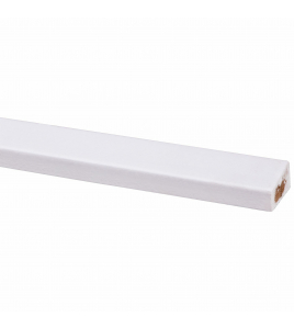 GLASLAT HARDHOUT GEGROND 17X28MM 270CM