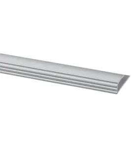 EINDPROFIEL PVC ZILVER 4-6X950MM