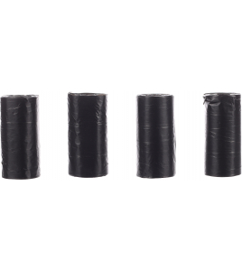 POEPZAKJES ALOYS BASIC ZWART 4X15ST