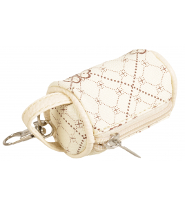 POEPZAKHOUDER VITO ASS. BEIGE EN BRUIN + 1 ROL 5X4,5X8CM