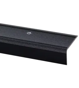 TRAPPROFIEL ZWART 45X23X1900MM