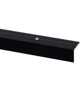 TRAPPROFIEL ZWART 24X20X1900MM