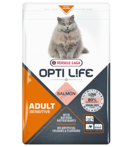 OPTI LIFE CAT SENSITIVE 1 KG ZALM OPTI LIFE CAT SENSITIVE 1 KG ZALM
