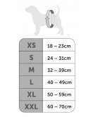 HONDENSLIP SASHA S ZWART + 4 INLEGKRUISJES