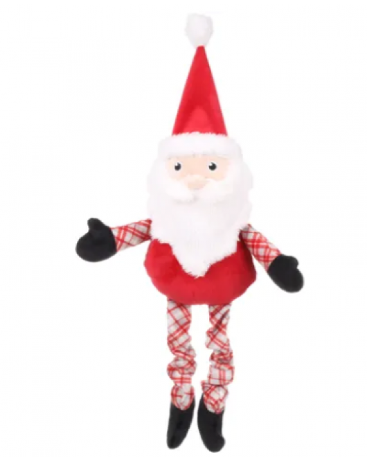 KERST SPEELGOED ANTONELLA KERSTMAN ROOD 28X8,5X48CM