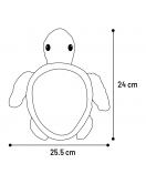 HS CEANO SCHILDPAD GROEN 25,5X24X7,2CM