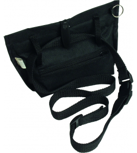 SNOEPZAK PIVO + HEUPRIEM ZWART 19X22CM