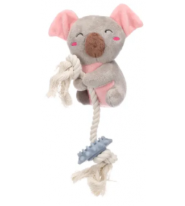 SPEELGOED PUPPY DIDI KOALA MET TOUW GRIJS 13,6X7X23CM SPEELGOED PUPPY DIDI KOALA MET TOUW GRIJS 13,6X7X23CM