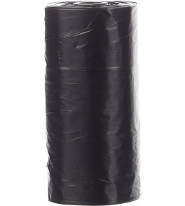 POEPZAKJES BASIC ZWART-DISPL 100X15 ST