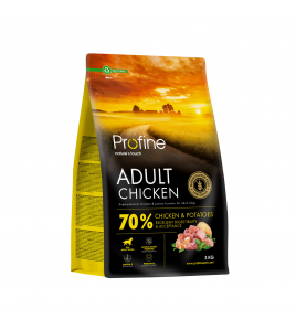 PROFINE DOG DRY ADULT CHICKEN 3 KG PROFINE DOG DRY ADULT CHICKEN 3 KG
