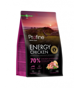 PROFINE HONDENVOER ENERGY CHICKEN 3KG PROFINE HONDENVOER ENERGY CHICKEN 3KG