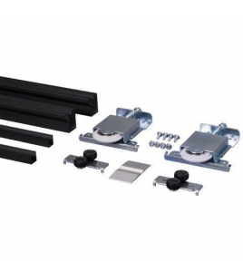 SCHUIFDEURPAKKET TBV 1 DEUR R-60 ZWART M