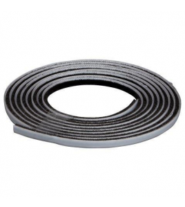 SCHUIFD. ACC.STOOTSTRIP ZWART 2,75 METER