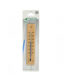 MUURTHERMOMETER H19X4X1CM BAMBOE