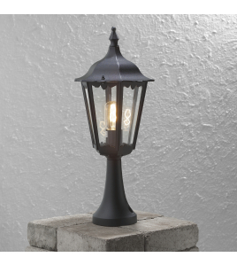 FIRENZE STAAND 1-LICHTS ARMATUUR 55CM, E27 MAX 100W MATZWART 230-240V