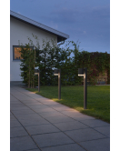 MODENA 230V STAAND ARMATUUR TRIADE 1-LICHTS SINGLE STRIP 70CM, GU10, MAX 35W MATZWART 230-240V