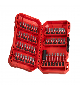 SHOCKWAVE BIT SET PACKOUT READY BOX (48X 25MM &amp; 7X 50MM &amp; 60MM BITHOUDER)