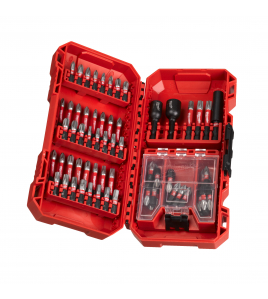 SHOCKWAVE BIT SET PACKOUT READY BOX (55X 25MM &amp; 12X 50MM &amp; 2X DOPPEN &amp; 60MM BITHOUDER)