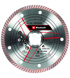 DIAMANTSLIJPSCHIJF - 1 STUK - &#216;125X22X1,2 MM