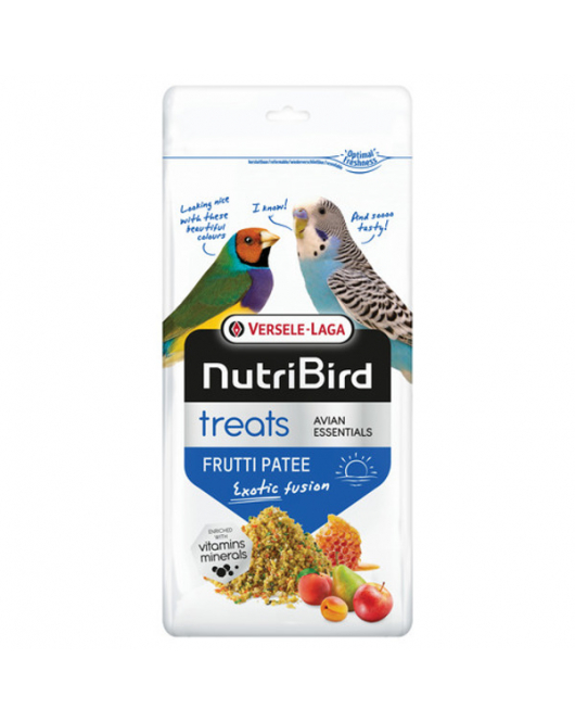 VERSELE-LAGA NUTRIBIRD TREATS FRUTTI PATEE 250 G FRUITETERS