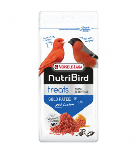 VERSELE-LAGA NUTRIBIRD TREATS GOLD PATEE RED FUSION 250 G ROODFACTOR