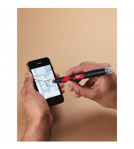 MARKER INKZALL&#8482; FIJNE PUNT 1,0 MM ZWART INCL. STYLUS (1 STUK)