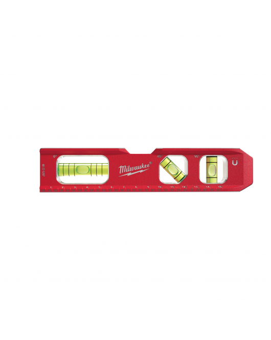 WATERPAS BILLET TORPEDO MAGNETISCH 17 CM