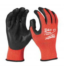 GEDIPTE WERKHANDSCHOENEN SNIJKLASSE 3/C - L/9 - 1 PAAR