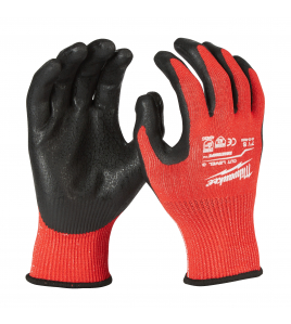 GEDIPTE WERKHANDSCHOENEN SNIJKLASSE 3/C - 7/S - 1 PAAR