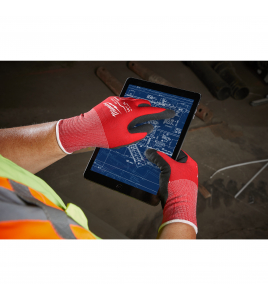 GEDIPTE WERKHANDSCHOENEN SNIJKLASSE 1/A - M/8 - 1 PAAR