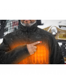 M12™ PREMIUM HEATED JACK ZWART L - 1 STUK