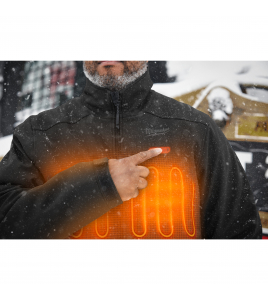 M12&#8482; PREMIUM HEATED JACK ZWART XL - 1 STUK