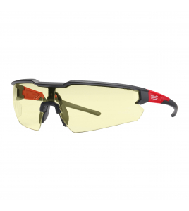 VEILIGHEIDSBRIL GEEL - KRASWEREND &amp; ANTI-CONDENS - 1 STUK