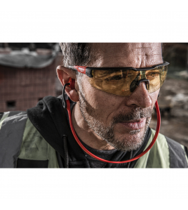 VEILIGHEIDSBRIL GEEL - KRASWEREND &amp; ANTI-CONDENS - 1 STUK