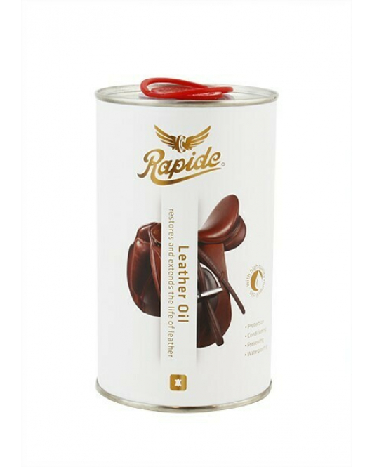 LEDEROLIE RAPIDE, ZWART, 750-ML