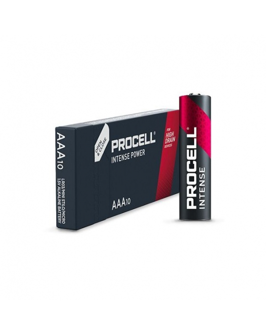 DURACELL PROCELL INTENSE BATTERIJ AAA DOOS(10)