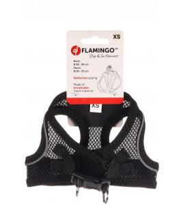 HOND HARNAS STEP&amp;GO BENTO ZWART XS 28-30CM 30-32CM