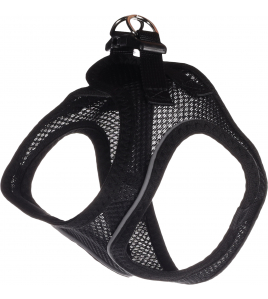 HOND HARNAS STEP&amp;GO BENTO ZWART M 30-35CM 41-44CM