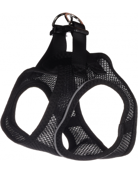 HOND HARNAS STEP&GO BENTO ZWART L 32-37CM 42-46CM