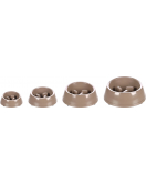 EETPOT MANGI SLOW FEEDER TAUPE MELAMINE 500ML