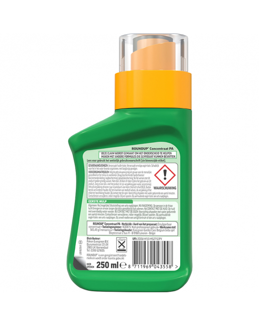 ROUNDUP® PA TOTAAL CONCENTRAAT 250ML