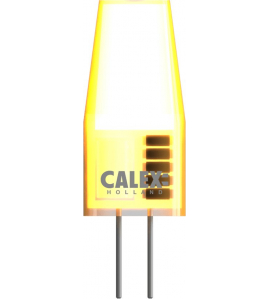 CALEX G4 SILICON HELDER COB 12V 2W 230LM 3000K DIMBAAR MET LED DIMMER